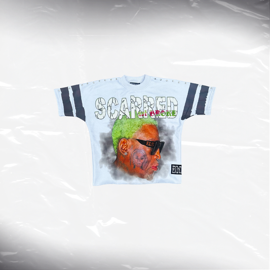 Scarred Tee - White