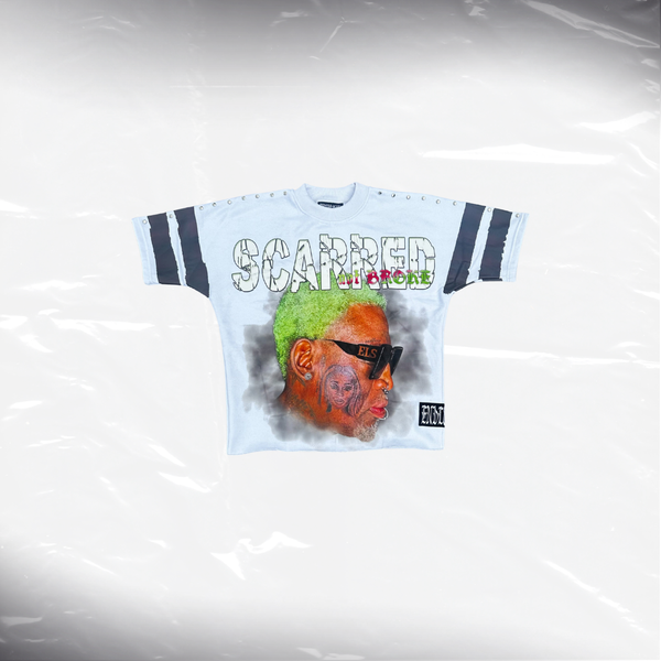 Scarred Tee - White
