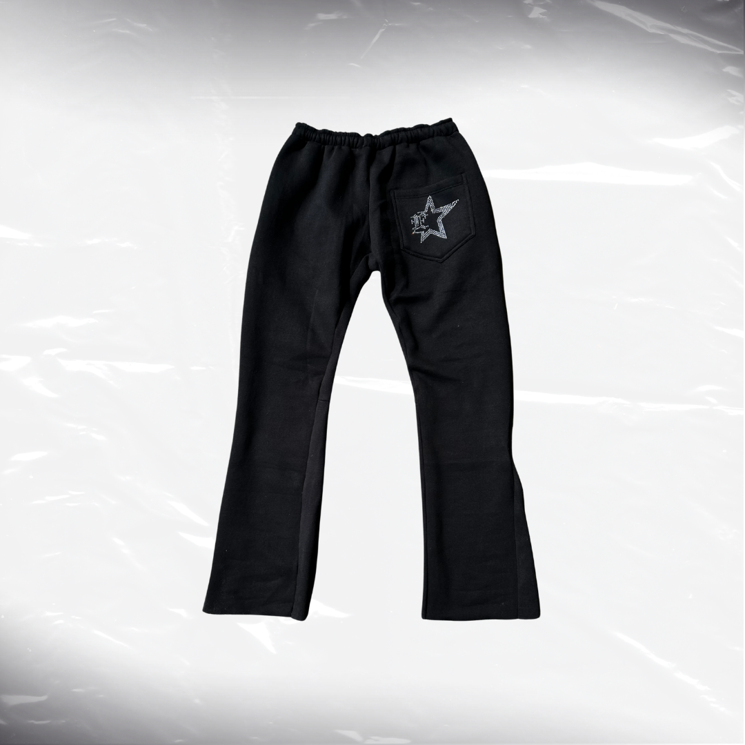 Stone Flares - Black