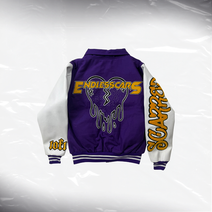 Varsity Jacket - Purple