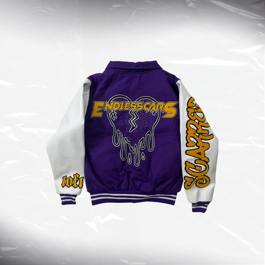 Varsity Jacket - Purple