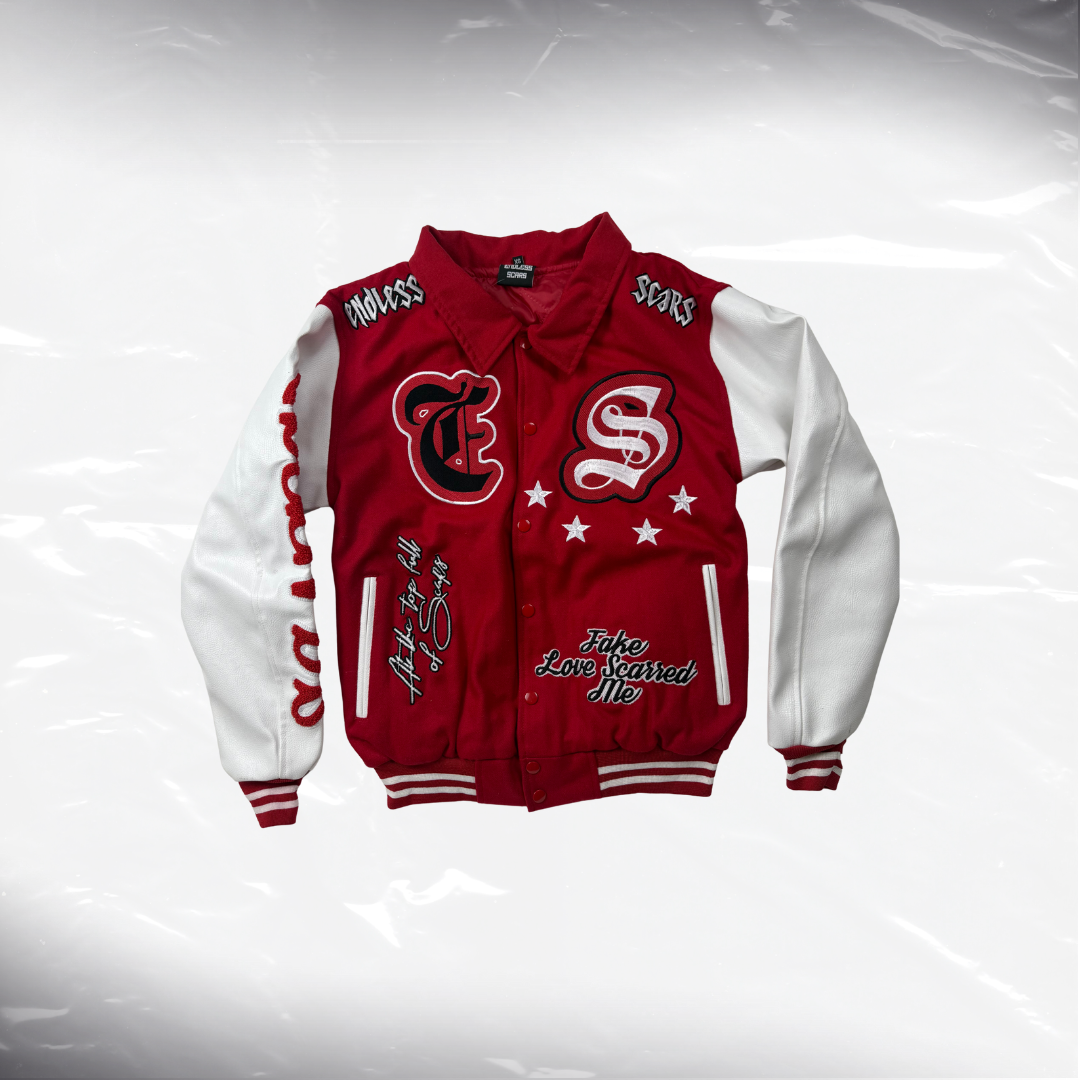 Varsity Jacket - Red