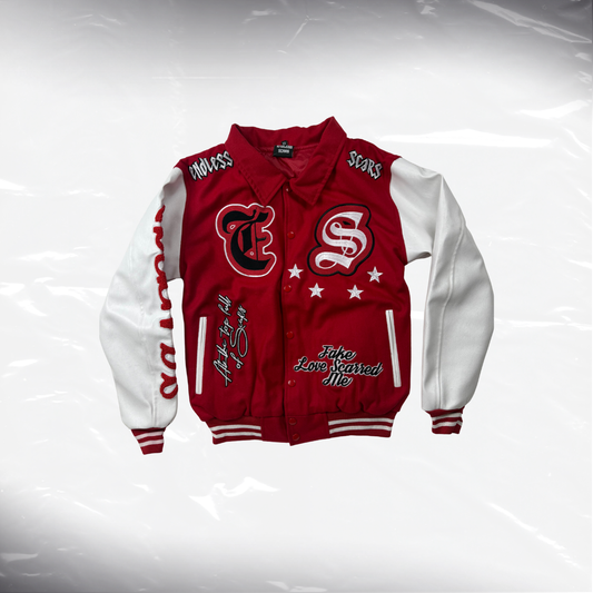 Varsity Jacket - Red